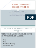 Properties of Dental Materials (Part 8)