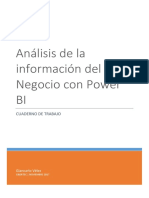 Cuadero de Trabajo Power BI