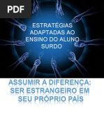 Atual Estrategias Adptadas p o Ensino Do Aluno Surdo