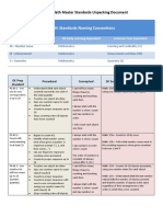 Math Skills Unpacking