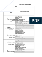 Jadwal Inhouse Training Keperawatan