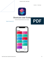 IOS Shortcuts User Guide V 2.1