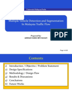 Multiple Vehicle Detection and Segmentation in Malaysia Traffic Flow