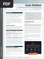 Core Python Cheat Sheet