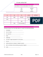 Lower Advanced Preps PDF