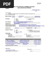 Pag-Ibig Merging Form 2018