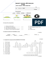 Examen Primer Trim Ingles