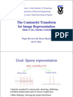 The Contourlet Transform For Image Representation