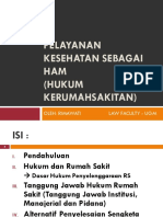 2018 Hukum Sesi 12 Rima Pelayanan Kesehatan Sebagai HAM PDF