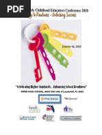 Download Program Booklet-Broward Early Childhood Educators Conference 2010 by familycentral SN39414721 doc pdf