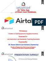 Air Table App Spread Sheet Meet Database