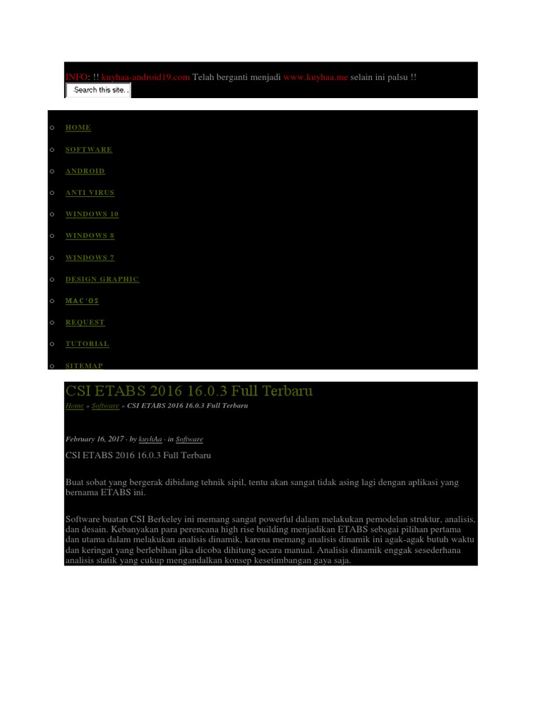 Etabs Terbaru PDF
