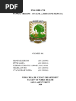 Download English Paper Of Cupping Therapy by Syafira Sahril SN394150615 doc pdf