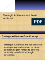 Strategic Alliances and Joint Ventures