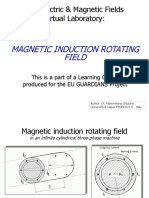 The Electric & Magnetic Fields Virtual Laboratory:: Magnetic Induction Rotating Field