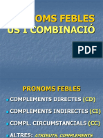 Pronoms Febles II