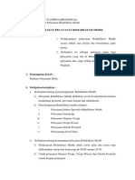 KEBIJAKAN PELAYANAN REHABILITASI MEDIK DI RUMAH SAKIT