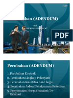 Perubahan ADENDUM Perubahan ADENDUM PDF