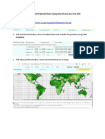 Langkah Download Peta SRTM Atau DEM