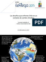 Desafíos Que Enfrenta Chile en Un Contexto de Cambio Climático- Dr. Santibañez