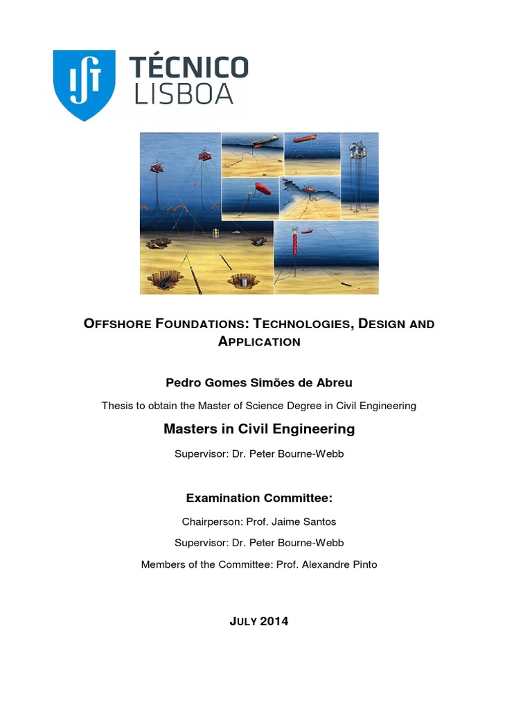 Offshore Foundations: Design & Tech | PDF | Deep Foundation ...