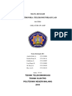 Laporan Osilator Lead Lag Versi Baru