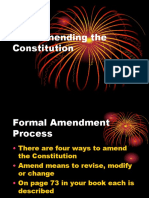 Ch 3 Amending the Constitution