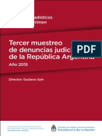 Estudio sobre denuncias de delitos informáticos en Argentina 2015-2018