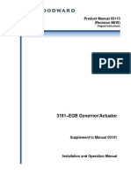 Product Manual 03113 (Revision NEW) : 3161-EGB Governor/Actuator