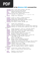 Command Prompt Codes