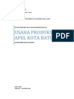 Produksi Buah Apel Batu 