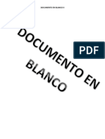 Documento en Blanco Ii