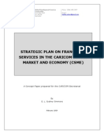 Concept Paper - Strategic Plan On Franchising Services in The CSME 2009