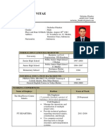 Curriculum Vitae: Formal Education Background