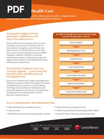 Download LexisNexis Accurint for Health Care by LexisNexis Risk Division SN3941712 doc pdf