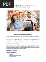 PFOC - Operador de Caixa