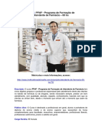 PFAF - Atendente de Farmacia