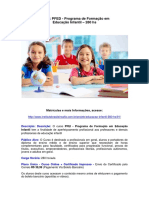 PFED - Educação Infantil