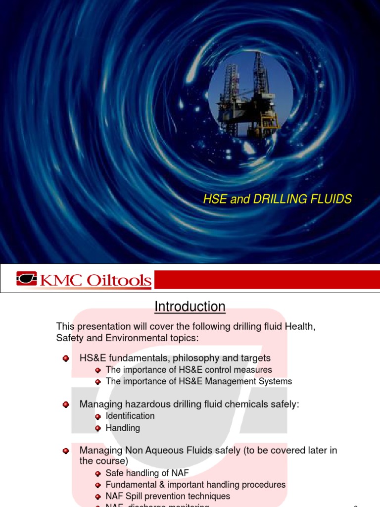 Drilling Fluids Occupational Safety And Health Personal Protective