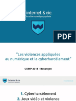 #Conférence Tinternet & Cie: "Les Violences Appliquées Au Numérique Et Le Cyberharcèlement"