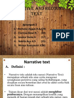Narrative and Recound Text
