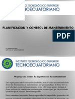 Ejecución y Control de Mantenimiento