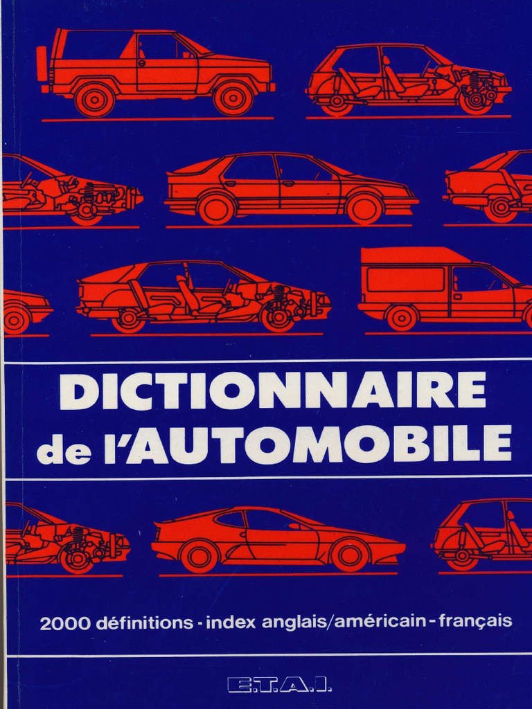 Dictionnaire de L'automobile, PDF, Allumage