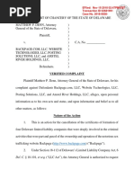 Del. AG Chancery Court Backpage.com SB 183