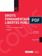 Partiels 2018 Lextenso Étudiant Jour 1 - L3 - Droit des libertés (LGDJ - cours)