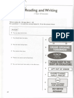 KET Express Publishing TEST 3 Reading & Writing