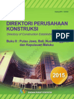 ID Direktori Perusahaan Konstruksi 2015 Buku II Pulau Jawa Bali Nusa Tenggara Dan K