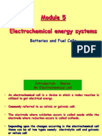 Electrochemical Energy Systems: Batteries and Fuel Cells