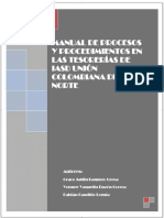 Manual de Procesos y Procedimientos en Las Tesorerías de Iasd Unión Colombiana Del Norte - PDF