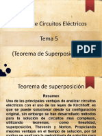 Tema 5 (Teorema de Superpocisiòn)